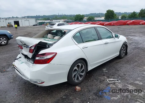 2016 Honda Accord Ex z USA, uszkodzony, nr VIN 1HGCR2F79GA205714
